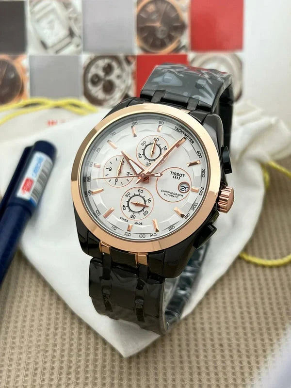 TISSOT 1853 CHRONOGRAPH WATCH (BLACK COPPER)