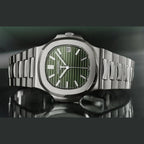 PATEK PHILIPPE NAUTILUS SILVER GREEN (AUTOMATIC)