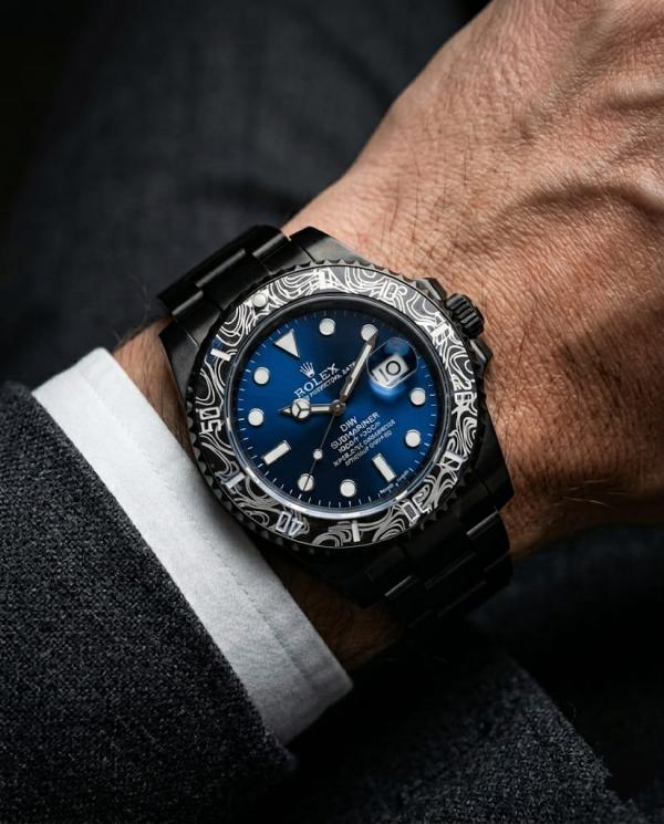 ROLEX OYSTER PERPETUAL SUBMARINE DIW LIMITED ADDITION BLACK-BLUE