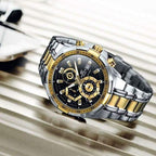 EDIFICE CASIO CHRONOGRAPH WATCH (DUAL TONE BLACK)