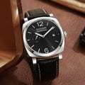 RADIOMIR PANERAI BLACK SILVER LEATHER STRAP 313