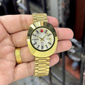 RADO DIASTAR MENS GOLD WHITE