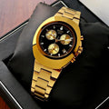 RADO DIASTAR GOLD BLACK 100M CHRONOGRAPH AAA-QUALITY