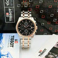 TISSOT 1853 CHRONOGRAPH WATCH (DUAL TONE BLACK)