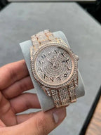 ROLEX ARABIC DIAMOND ROSEGOLD