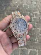 ROLEX ARABIC DIAMOND ROSEGOLD