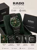 RADO CAPTAIN COOK BLACK WITH GREEN DIAL