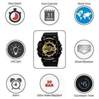 G SHOCK CASIO GA-110-1ADR ANALOG-DIGITAL WITH ORIGINAL BOX