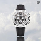 ROLEX EYE OF TIGER SILVER DIAMOND AT200