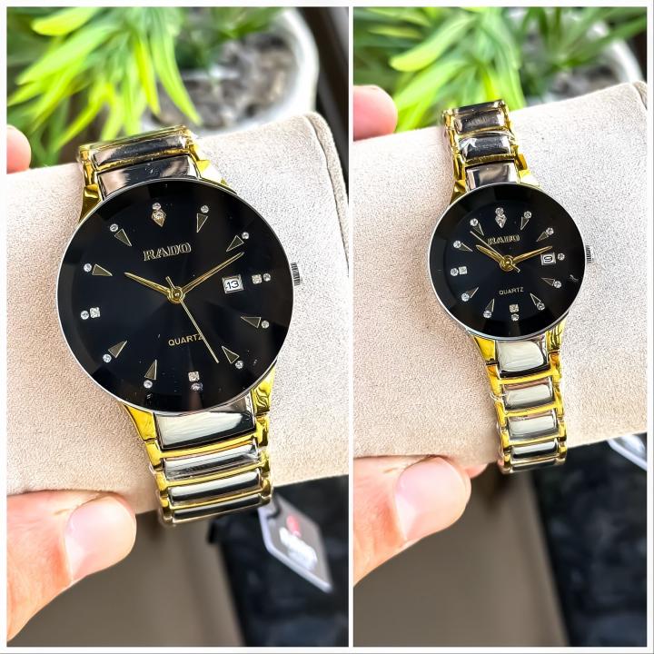 RADO COUPLE SILVER TT BLACK