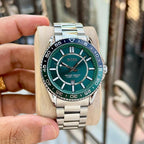 HUGOBOSS ANALOGS SILVER GREEN