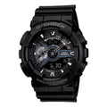 G SHOCK CASIO GA-110-1BDR ANALOG-DIGITAL WITH ORIGINAL BOX