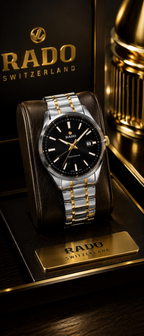 RADO HYPERCHROME – BLACK DIAL TWO-TONE EDITION
