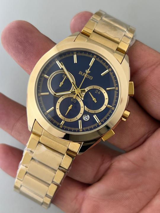 RADO HYPERCHROME BLUE DIAL ALL CHRONOGRAPH WORKING 306
