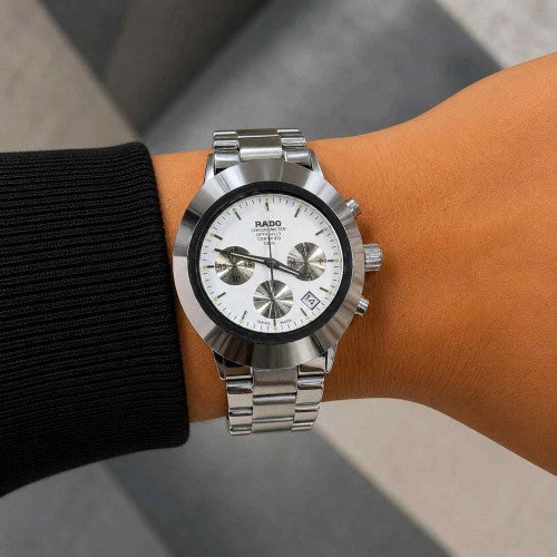 RADO DAISTAR CHRONOGRAPH SILVER WHITE  153