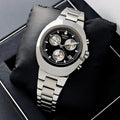 RADO DIASTAR SILVER BLACK 100M CHRONOGRAPH AAA-QUALITY