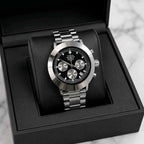 RADO DAISTAR SILVER BLACK  CHRONOGRAPH 153