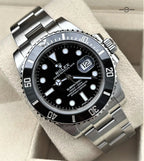 ROLEX SUBMARINER SILVER BLACK (AUTOMATIC)