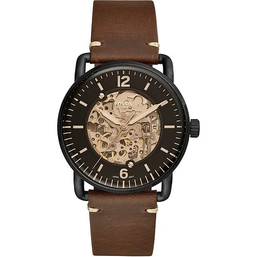 FOSSIL AUTOMATIC LEATHER BELT MEN'S WATCH