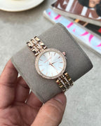 MICHAEL KORS DARCI ROSE GOLD WHITE