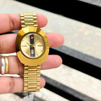RADO DIASTAR GOLD DAY DATE AUTOMATIC ONE STRAP