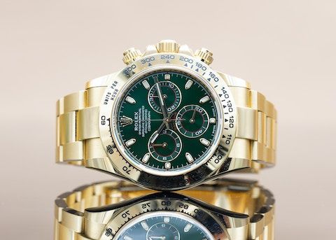ROLEX DAYTONA GREEN GOLD (CELL MODEL)