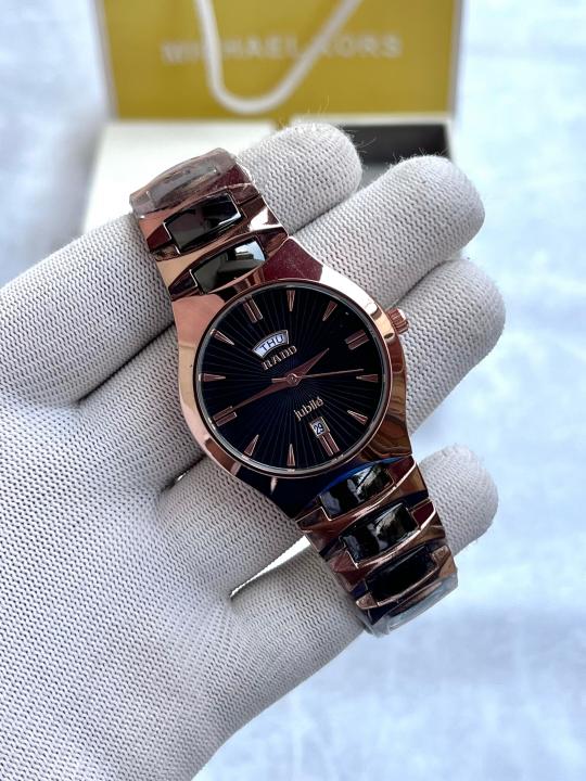 RADO JUBLIE DAY-DATE WITH BLACK DIAL